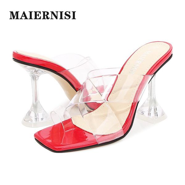 slippers maiernisi women shoes 2021 summer transparent square toe slides female crystal hoof heels high 9cm non-slip, Black
slippers maiernisi women shoes 2021 summer transparent square toe slides female crystal hoof heels high 9cm non-slip, Black