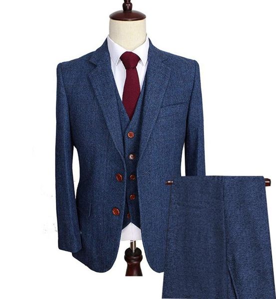 men's suits & blazers formal lapel notch tweed 3 pieces herringbone tuxedos blazer slim fit wedding groom (jacket+vest+pants), White;black
men's suits & blazers formal lapel notch tweed 3 pieces herringbone tuxedos blazer slim fit wedding groom (jacket+vest+pants), White;black