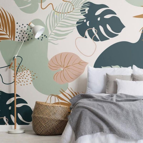 wallpapers modern green & neutral tropical leaf collage pattern wallpaper mural wp7925283-2
wallpapers modern green & neutral tropical leaf collage pattern wallpaper mural wp7925283-2