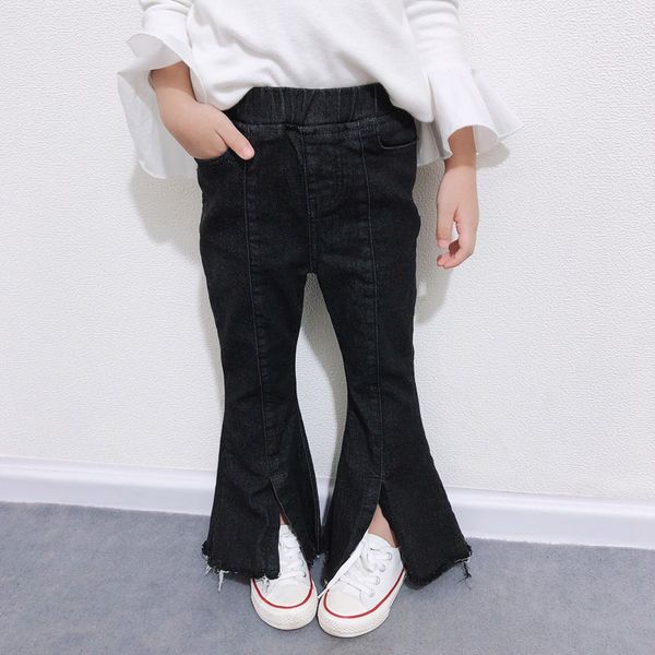 2021 kids bell bottom pants black elastic flared trousers new girls winter clothes toddler jeans split mid-waist casual fashion loose rfuz, Blue
2021 kids bell bottom pants black elastic flared trousers new girls winter clothes toddler jeans split mid-waist casual fashion loose rfuz, Blue
