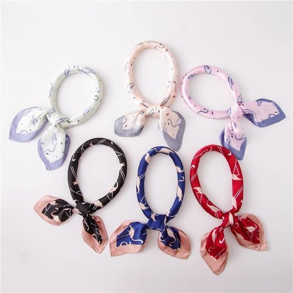 scarves fashion korean spring and autumn small square scarf silk female tide money flamingo professional decorative, Blue;gray
scarves fashion korean spring and autumn small square scarf silk female tide money flamingo professional decorative, Blue;gray