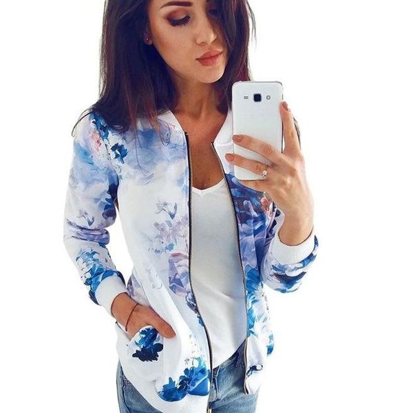 women's jackets casual jacket spring autumn short original design printed slim korean for women floral coats, Black;brown
women's jackets casual jacket spring autumn short original design printed slim korean for women floral coats, Black;brown