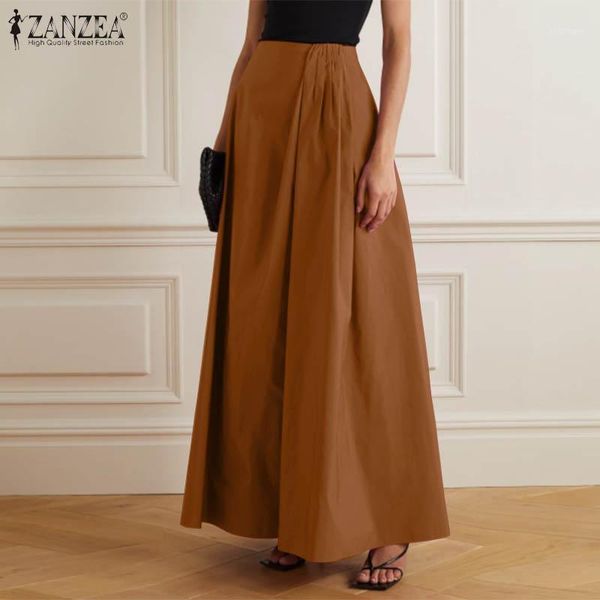 skirts zanzea zipper party women a-line formal bottoms 2021 ladies maxi solid autumn elegant female plus size 5xl, Black
skirts zanzea zipper party women a-line formal bottoms 2021 ladies maxi solid autumn elegant female plus size 5xl, Black
