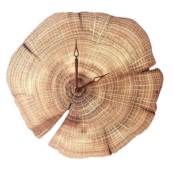 retro wooden wall clock silent clock wood annual ring creative wall decorative hanging chic art home decor
retro wooden wall clock silent clock wood annual ring creative wall decorative hanging chic art home decor