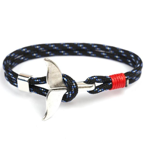 anchor ocean whale tail bracelet parachute cord hand-woven rope men's bracelet anch jlljej
anchor ocean whale tail bracelet parachute cord hand-woven rope men's bracelet anch jlljej