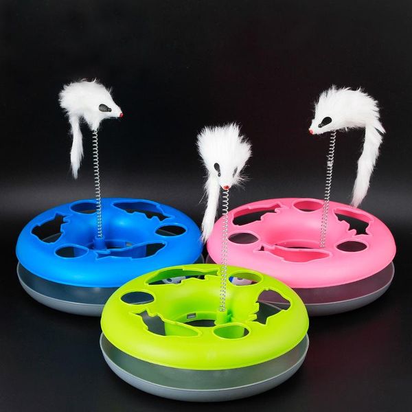 cat toys pet round play board spring mouse interactive game amusemen single layer turntable plate pets supply training toy
cat toys pet round play board spring mouse interactive game amusemen single layer turntable plate pets supply training toy