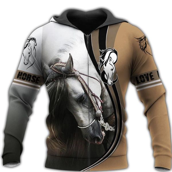 men's hoodies & sweatshirts cloocl love horse series zipper mustang 3d print clothing men casual streetwear harajuku s-5xl, Black
men's hoodies & sweatshirts cloocl love horse series zipper mustang 3d print clothing men casual streetwear harajuku s-5xl, Black