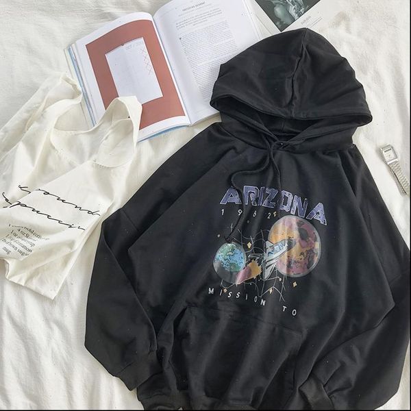 women loose restore star airship printing black thin pullover o neck hoddie sweatshirt girls white gray hoodies
women loose restore star airship printing black thin pullover o neck hoddie sweatshirt girls white gray hoodies