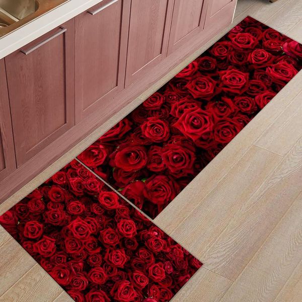 carpets red rose flower wall modern kitchen mat home entrance doormat bathroom non-slip rug floor in the room
carpets red rose flower wall modern kitchen mat home entrance doormat bathroom non-slip rug floor in the room