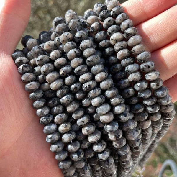 other 5x8mm faceted rondelle black larvilite bead natural stone spacer beads for diy necklace bracelet earring ring jewelry making 15"
other 5x8mm faceted rondelle black larvilite bead natural stone spacer beads for diy necklace bracelet earring ring jewelry making 15"