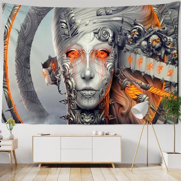 tapestries robot animal tapestry wall hanging future science fiction mysterious bohemian table mat polyester printing study decor
tapestries robot animal tapestry wall hanging future science fiction mysterious bohemian table mat polyester printing study decor