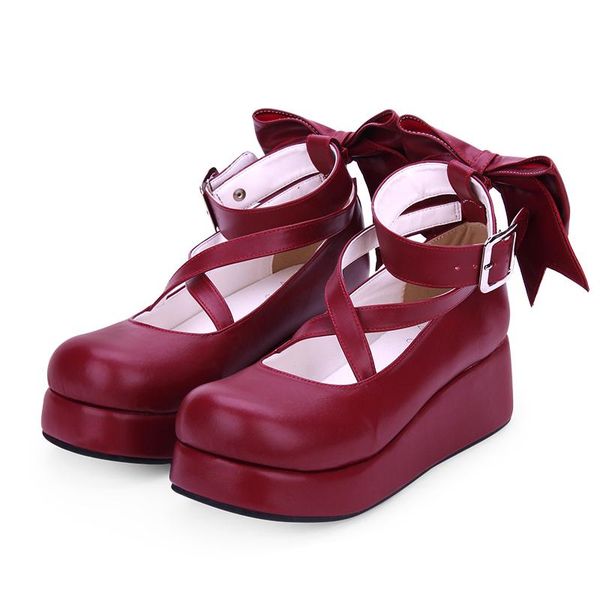 dress shoes women's criss cross strappy wedge pumps sweet lolita princess party, Black
dress shoes women's criss cross strappy wedge pumps sweet lolita princess party, Black