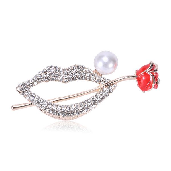 factory rose lips inlaid with diamond brooch fashion temperament personality suit coat temperament luxury sweater accessories christmas
factory rose lips inlaid with diamond brooch fashion temperament personality suit coat temperament luxury sweater accessories christmas