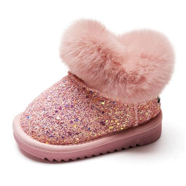 boots winter warm fur baby snow thick plush bling kids princess shoes girls toddler children for 1-3 year, Black;grey
boots winter warm fur baby snow thick plush bling kids princess shoes girls toddler children for 1-3 year, Black;grey