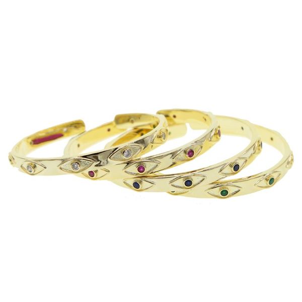link, chain copper gold color for women fashion evil eye bangle luxury crystal bracelet bangles accessories, Black
link, chain copper gold color for women fashion evil eye bangle luxury crystal bracelet bangles accessories, Black