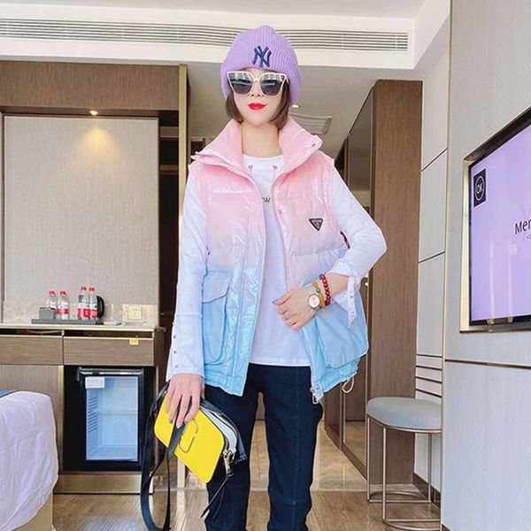 women's vests 2021 street fashion tie dye vest short stand collor sleeveless woman winter vintage jacket women, Black;white
women's vests 2021 street fashion tie dye vest short stand collor sleeveless woman winter vintage jacket women, Black;white