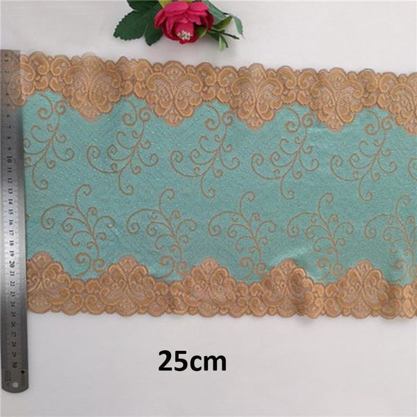 ribbon 2meters/lot 25cm wide nylon elastic lace trim for diy clothing headband accessories sewing stretch french bra fabric, Pink;blue
ribbon 2meters/lot 25cm wide nylon elastic lace trim for diy clothing headband accessories sewing stretch french bra fabric, Pink;blue