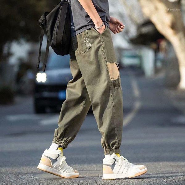 men's pants 2021 selling casual ins loose legged harlan japanese retro style korean fashion overalls brand wear, Black
men's pants 2021 selling casual ins loose legged harlan japanese retro style korean fashion overalls brand wear, Black