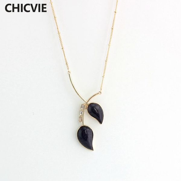 pendant necklaces chicvie trendy black natural stone necklace for women long gold color statement & pendants crystal jewelry sne160176, Silver
pendant necklaces chicvie trendy black natural stone necklace for women long gold color statement & pendants crystal jewelry sne160176, Silver