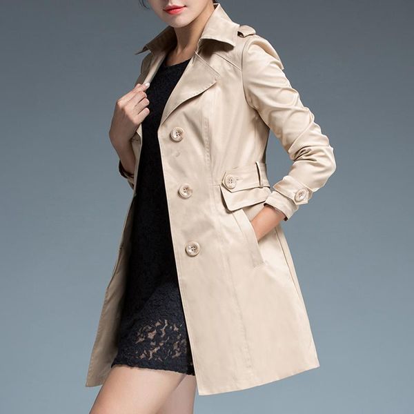 women's trench coats windbreaker plus size overweigh coat brand fashion fall autumn casual womens clothing double breasted, Tan;black
women's trench coats windbreaker plus size overweigh coat brand fashion fall autumn casual womens clothing double breasted, Tan;black