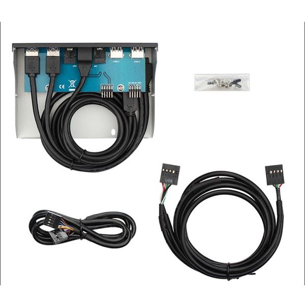 hubs hub usb 2.0 3.0 2/4/6 port front panel usb3.0 splitter internal combo bracket adapter for deskfloppy bay
hubs hub usb 2.0 3.0 2/4/6 port front panel usb3.0 splitter internal combo bracket adapter for deskfloppy bay