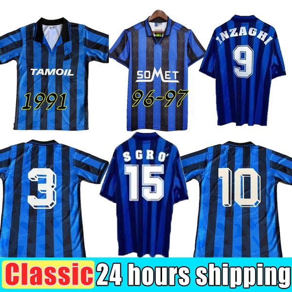 retro atalanta 1996-97 soccer jerseys inzaghi lentini classic futbol vintage football camiseta shirt kit maillot maglia 1991, Black;yellow
retro atalanta 1996-97 soccer jerseys inzaghi lentini classic futbol vintage football camiseta shirt kit maillot maglia 1991, Black;yellow