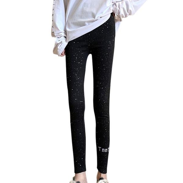 women's pants & capris spring autumn soft leggings korean style fashion casual wild high waist letter thin, Black;white
women's pants & capris spring autumn soft leggings korean style fashion casual wild high waist letter thin, Black;white