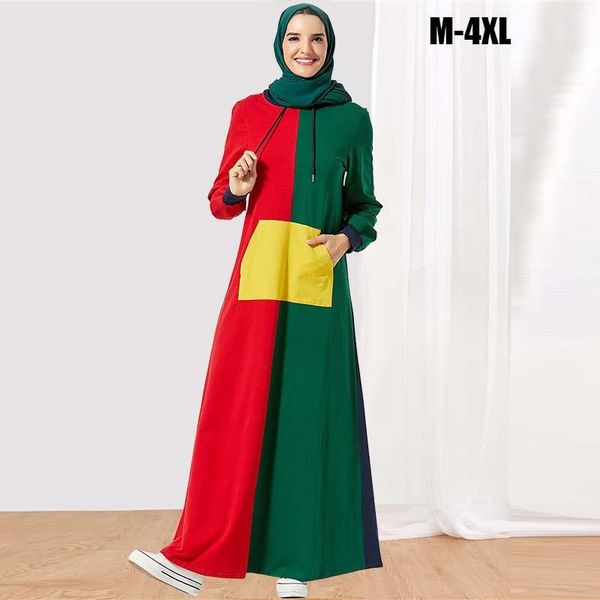 ethnic clothing middle eastern women's arab robes fashion loose long blouse muslim abaya fashionable robe african dresses, Red
ethnic clothing middle eastern women's arab robes fashion loose long blouse muslim abaya fashionable robe african dresses, Red