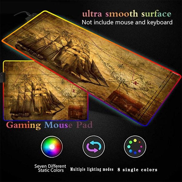 mouse pads & wrist rests retro sailing boat rgb gaming colorful led mousepad large prefessional computer mat lighting keyboard pad desk
mouse pads & wrist rests retro sailing boat rgb gaming colorful led mousepad large prefessional computer mat lighting keyboard pad desk