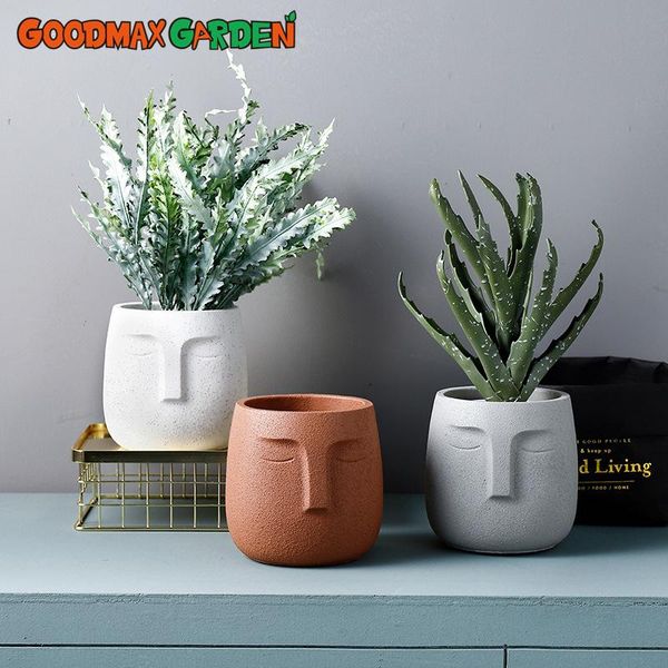 nordic style ceramic flowerpot ceramic human face fashion simple literary personality indoor green dill bonsai
nordic style ceramic flowerpot ceramic human face fashion simple literary personality indoor green dill bonsai