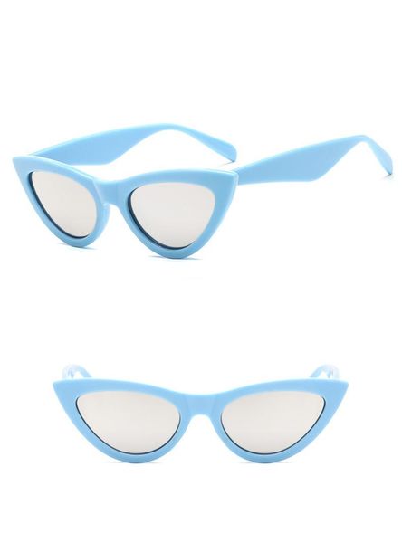 sunglasses ladies fashion cat eye europe and america small frame cross border, White;black
sunglasses ladies fashion cat eye europe and america small frame cross border, White;black