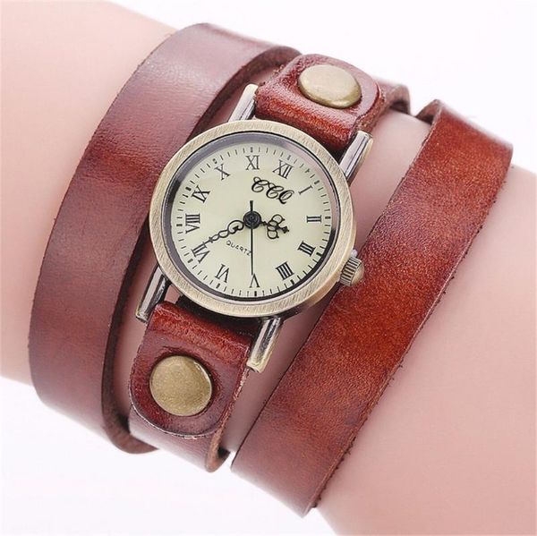 wristwatches women genuine vintage leather bracelet roma watches casual female quartz watch clock ccq brand drop, Slivery;brown
wristwatches women genuine vintage leather bracelet roma watches casual female quartz watch clock ccq brand drop, Slivery;brown