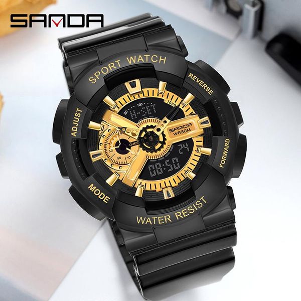 wristwatches light on wrist 2021 couple watch student 30m waterproof sports outdoor gift hand lamp dual display electronic, Slivery;brown
wristwatches light on wrist 2021 couple watch student 30m waterproof sports outdoor gift hand lamp dual display electronic, Slivery;brown