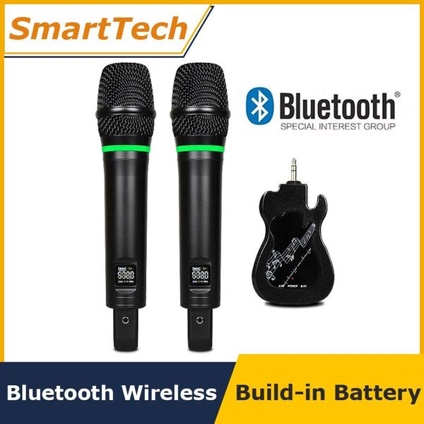 new rechargerable uhf wireless bluetooth microphone live broadcasting microphones handheld mic phone computer karaoke microfono
new rechargerable uhf wireless bluetooth microphone live broadcasting microphones handheld mic phone computer karaoke microfono