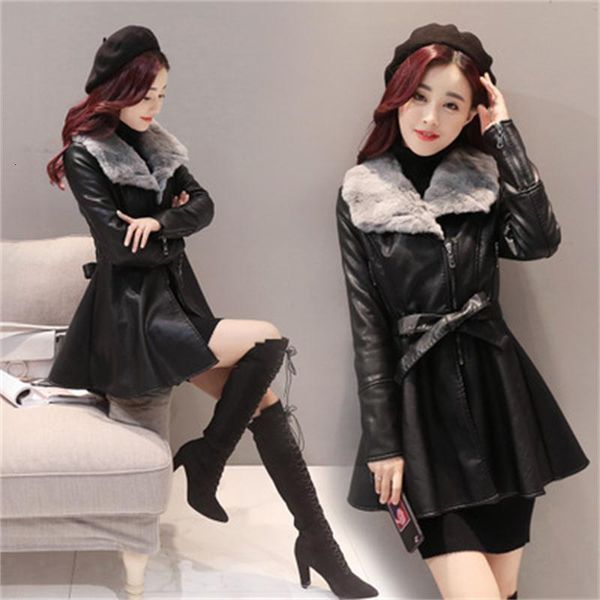 winter of plutonium longer section velvet thicken thin artificial slimming rabbit skin collar female coat tide 2zp8, Black
winter of plutonium longer section velvet thicken thin artificial slimming rabbit skin collar female coat tide 2zp8, Black