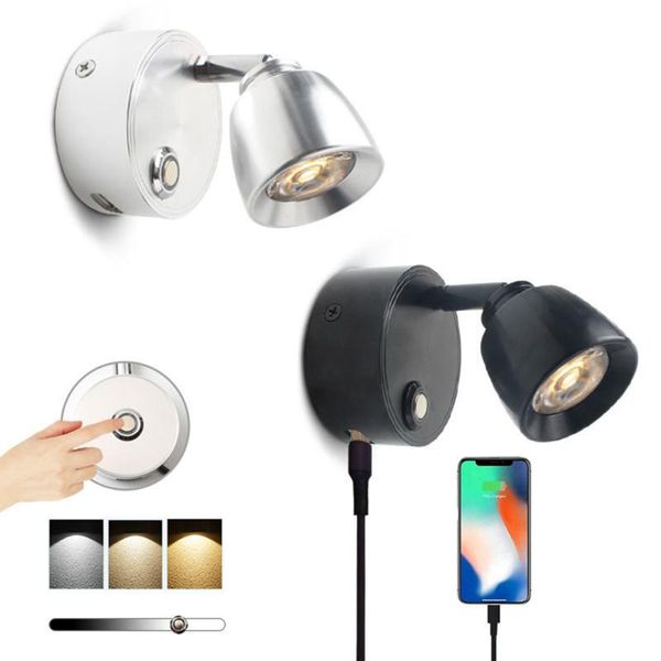 wall lamp 3w led dimmable for interior decor energy saving rv light fixture indoor boat lighting with usb charge touch switch
wall lamp 3w led dimmable for interior decor energy saving rv light fixture indoor boat lighting with usb charge touch switch