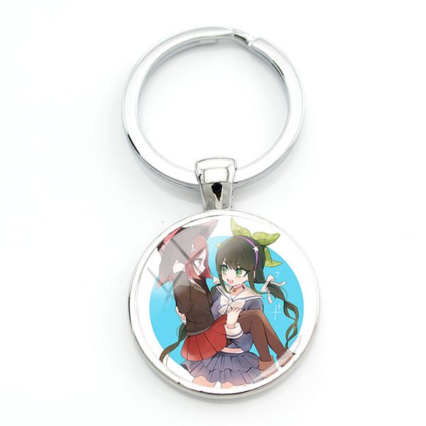 cartoon keychains taanime danganronpa trigger happy havoc keychains glass animation peripheral jewelry key holders for boys, Silver 
cartoon keychains taanime danganronpa trigger happy havoc keychains glass animation peripheral jewelry key holders for boys, Silver