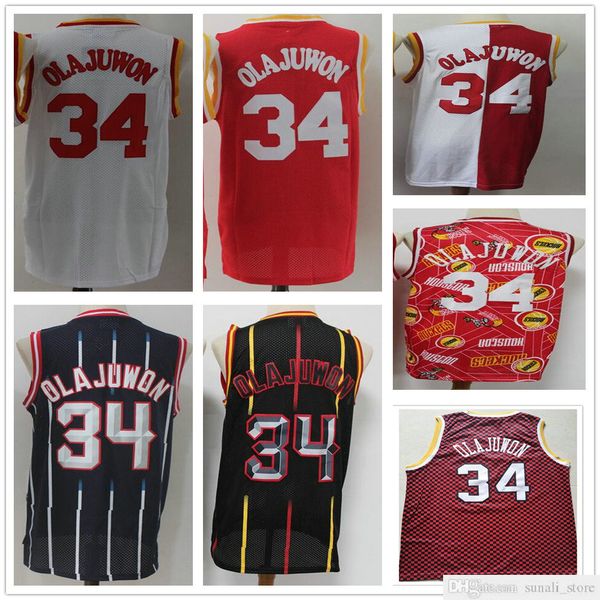 stitched mesh vintage fashion men hakeem 34 olajuwon jerseys navy white red black basketball college shirts fast shipping, Black;red
stitched mesh vintage fashion men hakeem 34 olajuwon jerseys navy white red black basketball college shirts fast shipping, Black;red