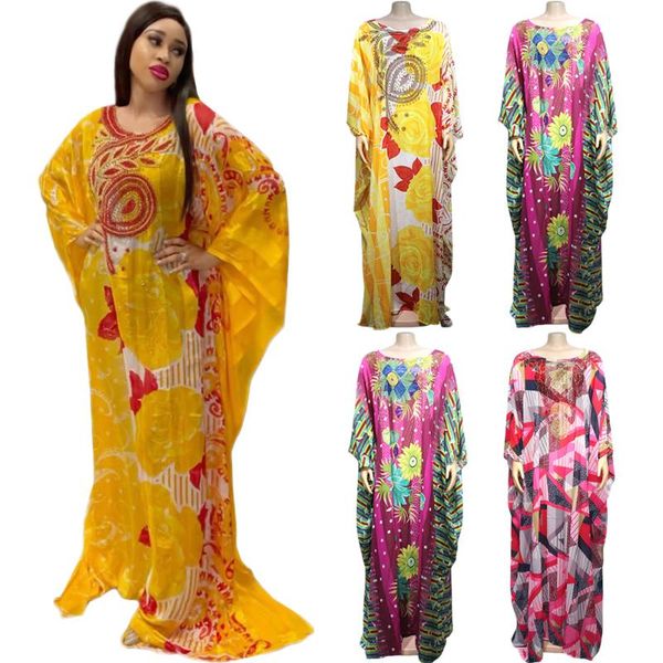 ethnic clothing 2 pieces african women maxi dress luxury diamonds chiffon loose kaftan robe africa dashiki beads with inner 150cm, Red
ethnic clothing 2 pieces african women maxi dress luxury diamonds chiffon loose kaftan robe africa dashiki beads with inner 150cm, Red