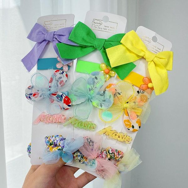 5 pcs/set children cute colors cartoon flower bow hair clips girls acrylic fruit barrettes hairpins kids sweet hair accessories, Slivery;white
5 pcs/set children cute colors cartoon flower bow hair clips girls acrylic fruit barrettes hairpins kids sweet hair accessories, Slivery;white