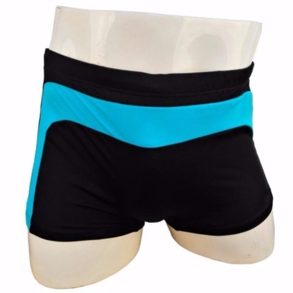men's shorts swimming trunks low waist color matching personality beach boxer, White;black
men's shorts swimming trunks low waist color matching personality beach boxer, White;black