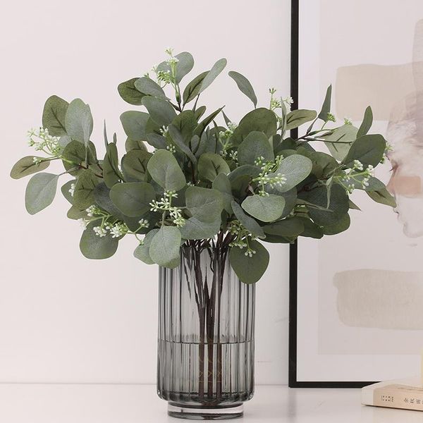 artificial plant eucalyptus branches silk leave for home wedding decoration indoor vase flower arrangement christmas fake flower
artificial plant eucalyptus branches silk leave for home wedding decoration indoor vase flower arrangement christmas fake flower