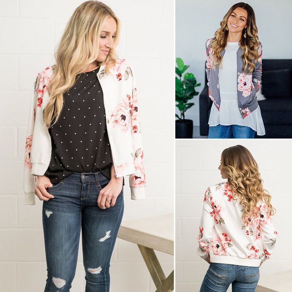 new women fashion dames retro up flowers jas casual rejuvenator with long mouths rits slim flower clothing, Black;brown
new women fashion dames retro up flowers jas casual rejuvenator with long mouths rits slim flower clothing, Black;brown