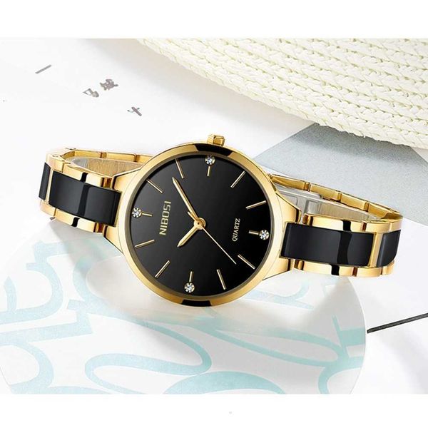 nibosi women watches luxury female rose gold diamond ladies quartz wrist watch waterproof ceramic watch women relogio feminino, Slivery;brown 
nibosi women watches luxury female rose gold diamond ladies quartz wrist watch waterproof ceramic watch women relogio feminino, Slivery;brown