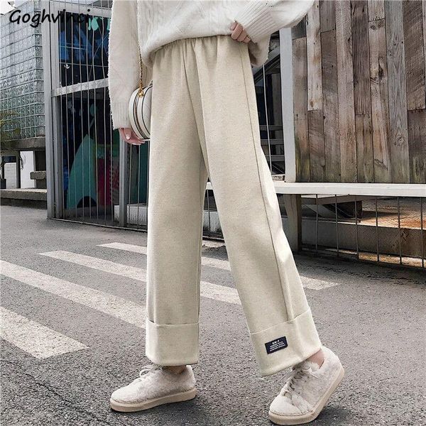 women's pants & capris casual women winter wide-leg woolen chic crimping high waist ulzzang all-match elegant fashion female simple war, Black;white
women's pants & capris casual women winter wide-leg woolen chic crimping high waist ulzzang all-match elegant fashion female simple war, Black;white