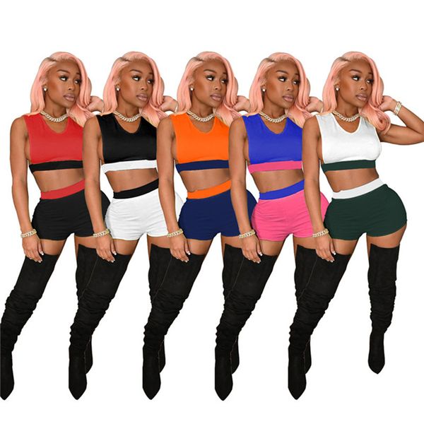 plus size 2xl women outfits summer jogging suit solid color tracksuits tank crop shorts two piece set black sportswear 4534, Gray
plus size 2xl women outfits summer jogging suit solid color tracksuits tank crop shorts two piece set black sportswear 4534, Gray
