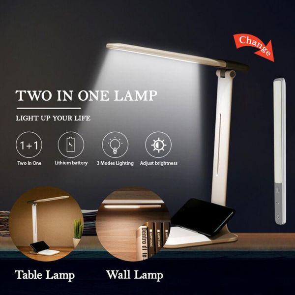 2021 new two-in-one detachable led desk lamp 3 mode lighting brightness rechargeable usb learning table lamp for study
2021 new two-in-one detachable led desk lamp 3 mode lighting brightness rechargeable usb learning table lamp for study