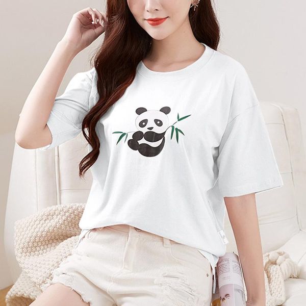 women's t-shirt women cute cartoon panda print t shirt summer plus size xl cotton soft short sleeve casual tee female black white tshi
women's t-shirt women cute cartoon panda print t shirt summer plus size xl cotton soft short sleeve casual tee female black white tshi