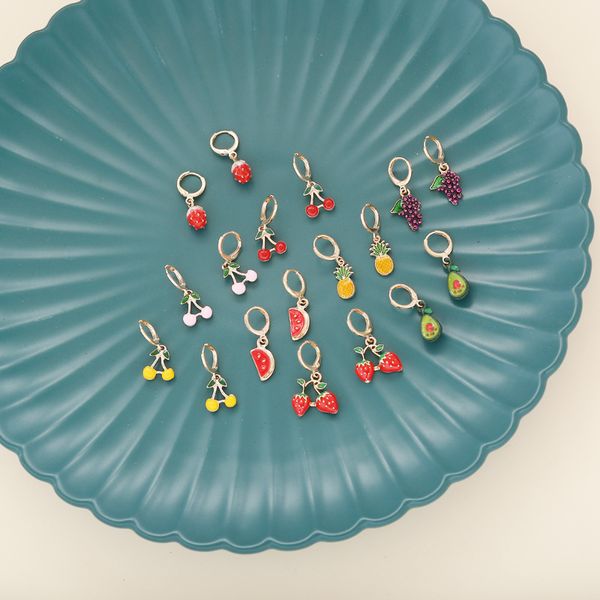 factory wholesale new fruit series personality lovely fashion ins earrings e348 party gift
factory wholesale new fruit series personality lovely fashion ins earrings e348 party gift