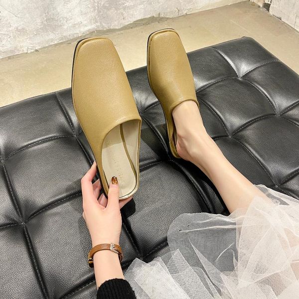 slippers shoes woman 2021 square toe female luxury slides low cover designer soft rubber flat rome pu women sl, Black
slippers shoes woman 2021 square toe female luxury slides low cover designer soft rubber flat rome pu women sl, Black